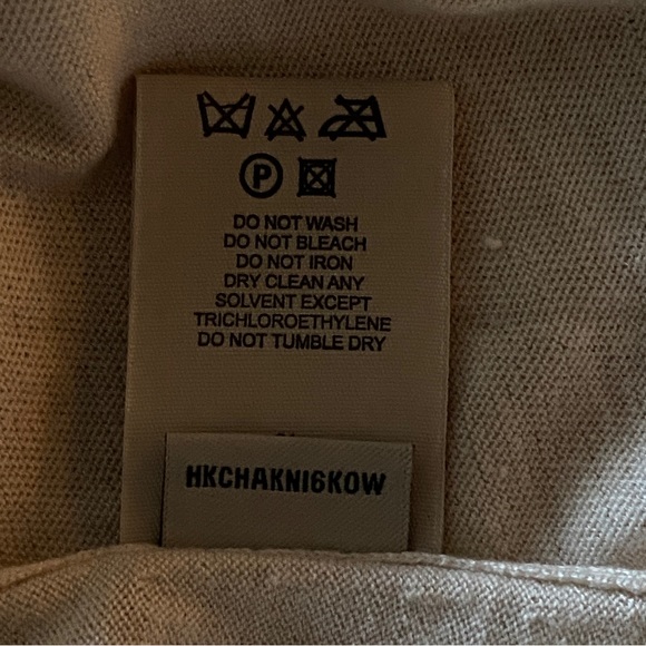 Burberry London Silk Cashmere Knit Rope Cord Detail Sleeveless Tank - Picture 9 of 9